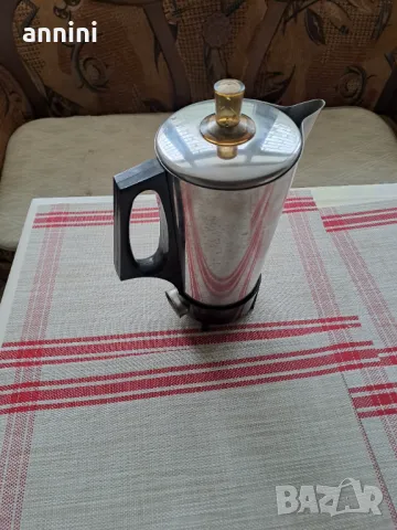 кафеварка на ток  ЕКСПРЕС произ 1977 г със цедка  нова, снимка 1