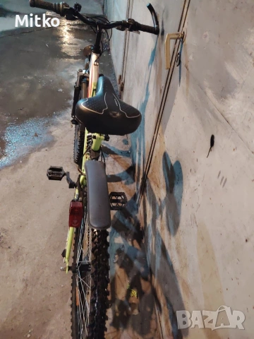 26 цола алуминиев велосипед с 21 скорости усилени капли амортисьори предни и задни като нов , снимка 5 - Велосипеди - 53276399