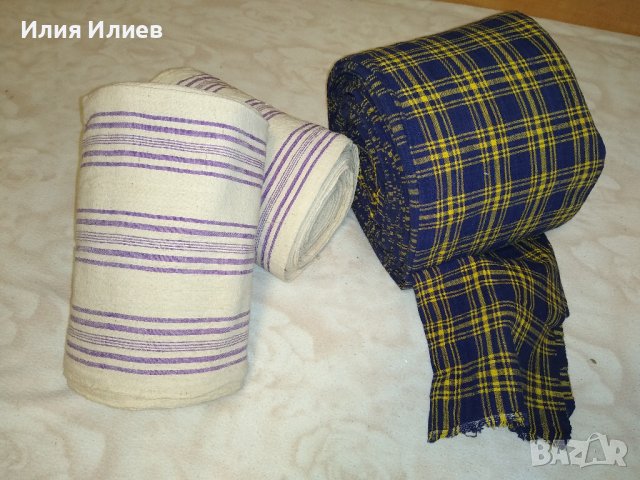 Автентични ръчно тъкани платове, снимка 2 - Антикварни и старинни предмети - 39057961