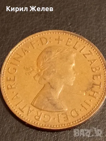 Стара монета 1 пени 1964г. Великобритания Кралица Елизабет втора 41155, снимка 5 - Нумизматика и бонистика - 49082271