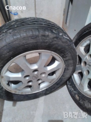 Продавам оригинални джанти за Опел Зафира 15" /5*110/ и летни гуми  Goodyear Excellence 195 / 65 R15, снимка 7 - Гуми и джанти - 29344702