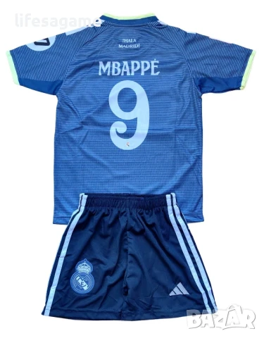 Детско - юношески футболен екип Реал Мадрид Мбапе Real Madrid Mbappe 