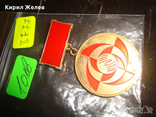 ЗНАЧКА за ПОСТИЖЕНИЯ в НАУЧНОТО и ТЕХНИЧЕСКО ТВОРЧЕСТВО на МЛАДЕЖТА 8777, снимка 3 - Колекции - 30790797