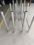 Стойки за барплот от неръждавейка, снимка 2