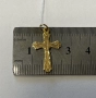 Златен кръст 1.24гр., снимка 4