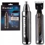 Kemei KM-6511 , 2 в 1 Електрически акумулаторен тример за нос и уши