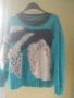 Дамски АРТ пуловер, снимка 3