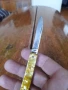 Стар джобен нож,ножче,ножка #120, снимка 5