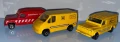Метални колички Corgi Land Rover, Ford Transit, снимка 1