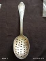 СТАРА РЯДКА ПОСРЕБРЕНА ЛЪЖИЦА с КРАСИВА ОРНАМЕНТИКА за КОЛЕКЦИЯ 49414, снимка 1