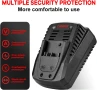  Бързо зарядно за батерии Bosch BC660 14.4V-18V литиева батерия BC1880 BAT619G BAT619 BAT609G BAT609, снимка 5