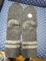 Ръчно плетени мъжки чорапи от вълна размер 44, снимка 1