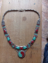 Много стилно колие с естествени камъни , снимка 1