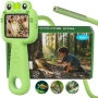 Нова Детска ендоскоп камера 1080P с екран и LED светлина STEM играчка бороскоп, снимка 1