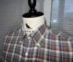 Gant Maine Twill Mens Multicolour Long Sleeve Plaid Checked Casual Shirt Size XL, снимка 4