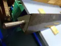 Проверовъчна триъгълна линия ЗИИУ-Благоевград L-1000mm/55°, снимка 3