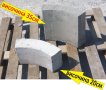 ИЗВИТИ бетонни Блокчета -КЛАДЕНЧОВИ за зидане на кладенци, шахти, резервоари. Плътни изцяло от бетон, снимка 8