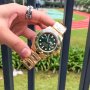 Mъжки часовник Rolex Submariner Gold Green с автоматичен механизъм, снимка 3