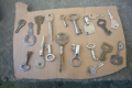 Лот малки ключета, снимка 1 - Антикварни и старинни предмети - 44924330