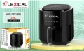 Фритюрник с горещ въздух Lexical Airfryer LAF-3011-1/2 1200W 3.5L бял/черен, снимка 4