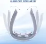 Смарт импулсен масажор за врат Smart Neck Massager H908 с 6 глави и загряващ ефект, снимка 3