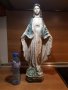 Стара статуетка, фигура, Дева Мария, вис. 58 см., снимка 10