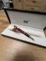 Колекционерска писалка Montblanc със златен писец ., снимка 3