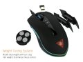 Мишка Геймърска Безжична и USB Gamdias Hades M1 Черна, 10800DPI 7Btns RGB Gaming mouse, снимка 4