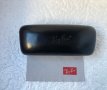 Ray Ban Твърд калъф естествена кожа и кърпичка, снимка 5