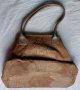 Луксозна кожена чанта тип Биркин от истинска кожа, Италия, снимка 4