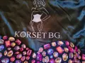 Бюстие в черен цвят с декорация от камъни, снимка 10