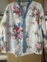 Риза с бродерия на цветя, снимка 1