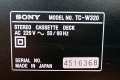 SONY TC-W320 - Двукасетъчен дек, снимка 9