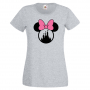 Дамска тениска Minnie Head 3 Подарък,Изненада,Рожден ден,, снимка 3