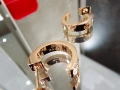 CARTIER Love Rose Gold Hoop Дамски Обеци, снимка 1