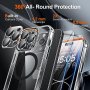 Нов iPhone Айфон 15 Pro Калъф с Магнити, Защита Камера и Екран , снимка 2