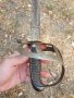 Стара бойна Пруска Немска сабя модел 1852 меч острие , снимка 7