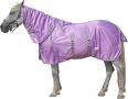 Leberna Combo Mesh Fly Rug с коремен бинт и покривало за врата за защита от насекоми, снимка 1
