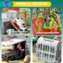 Комплект играчки Safari спасителен център за диви животни с фигурки на животни, 3-8 години, снимка 5