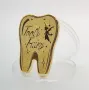 Монета зъб фея на зъбките , млечно зъбче , подарък за зъболекар кюлче зъб, снимка 2