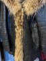 Черно яке размер S от естествена агнешка кожа с лисица марка Mitron , снимка 2