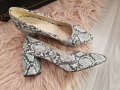 Нови! Змийски обувки с ток - 46,00лв., снимка 2