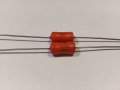Безиндуктивни полиестерни кондензатори 0,1uF/80V аксиални с дълги изводи, снимка 1 - Друга електроника - 40108929