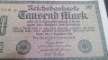 Колекционерска банкнота 1000 райх марки 1922година - 14610, снимка 2