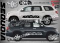 Toyota SEQUOIA стикери надписи лепенки фолио SK-SJV2-T-SE, снимка 1 - Аксесоари и консумативи - 44497935