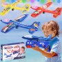 Комплект за изстрелване на самолети + стикери за деца, снимка 1 - Влакчета, самолети, хеликоптери - 42896149