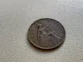 	фартинг 1942; 1/2 пени 1936, 1967; 1 пени 1912, 1916, 1919, Великобритания, снимка 4