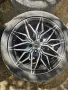 Джанти BORBET 17" 5х112 7.5Jx17 с гуми Dunlop 225/45 R17, снимка 2