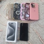 Продавам Iphone 15 Pro ,128 GB + 8 калъфа за телефона. , снимка 1