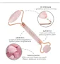 Двоен масажен ролер за лице, снимка 5